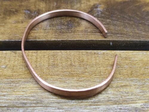 Ayarlanabilir Bakır Bileklik 18 cm Kalınlık 1,5 cm Sağlık İçin Takınız
