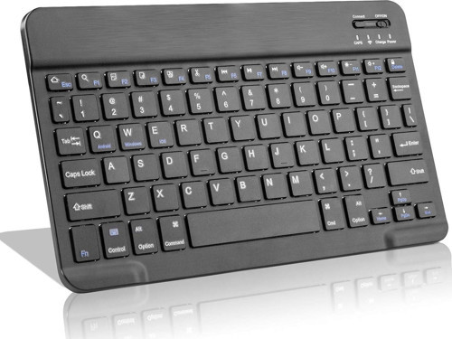BL30 Bluetooth 10 inç Ios Windows Android Uyumlu Kablosuz Klavye - Türkçe - Şarjlı - Sessiz - Multimedia - Ultr