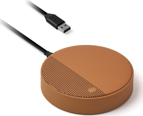 Oslo Energy + Kablosuz Şarj Cihazı Ve Bluetooth Hoparlör Kahverengi