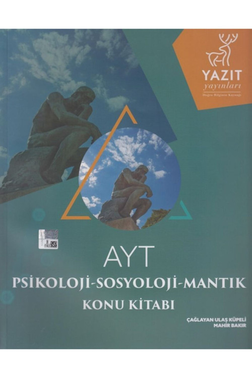 Ayt Psikoloji Sosyoloji Mantık Konu Kitabı - Yazıt