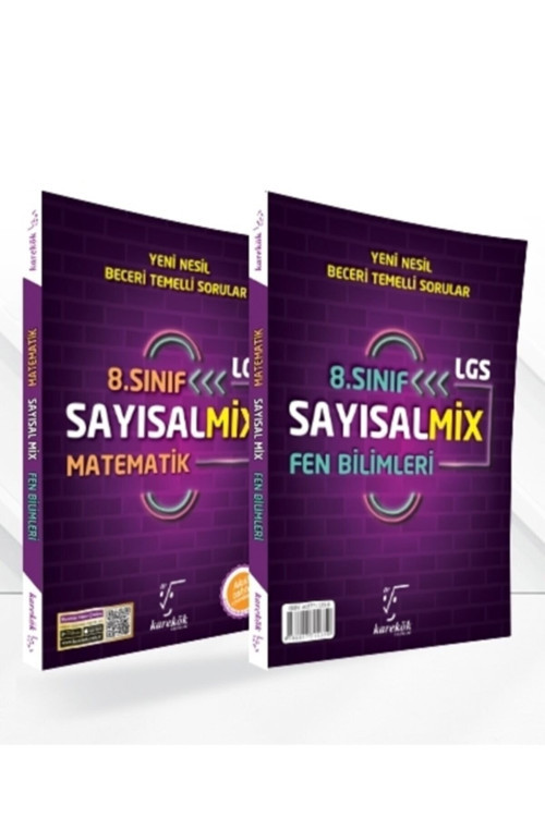 8. Sınıf Sayısal Mix - Karekök - Karekök Eğitim Yayın