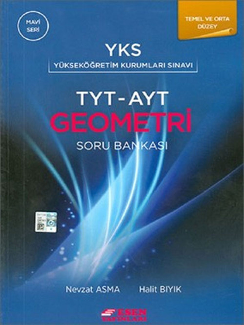 Tyt Ayt Geometri Soru Bankası Mavi Seri - Esen Yayınları