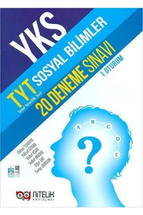 Nitelik Tyt Sosyal Bilimler 20 Deneme Sınavı -
