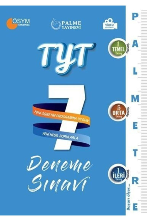Palmetre Tyt 7 Deneme - Palme Yayınları