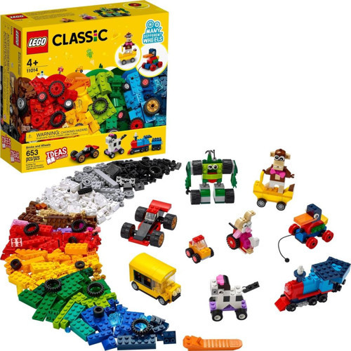 Classic Horizon 11014 Tekerlekli Yapım Parçaları Seti (653 Parça)