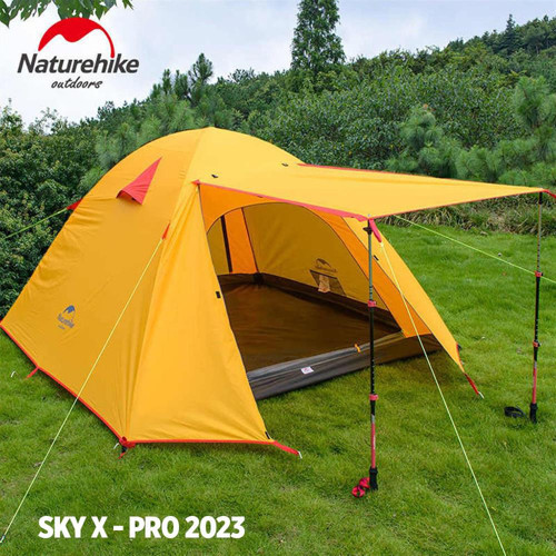 Sky X-Pro 4 Kişilik Kamp Çadırı Turuncu