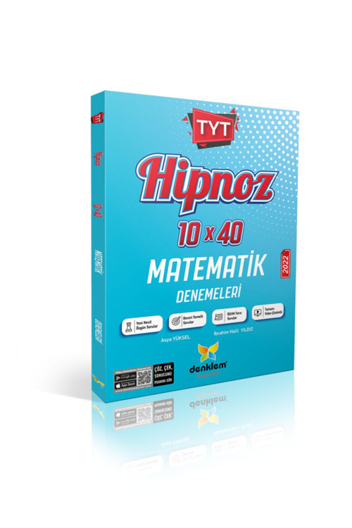 Denklem Hipnoz Tyt Matematik 10 X 40 Branş Denemeleri - Denklem Yayınları