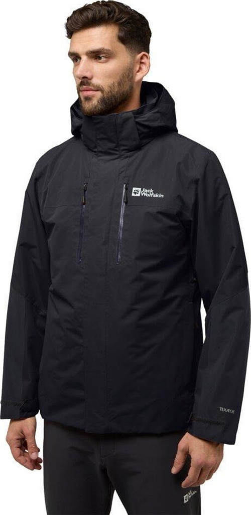 Jasper 3IN1 JKT M Erkek Outdoor Ceket A61858-6000 Black