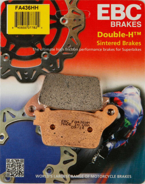 Fa436Hh 2011-2021 Suzuki GSX-R 600 Srad Uyumlu Arka Fren Balatası Sinterli Balata