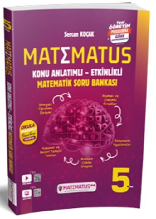 5. Sınıf Matematik Konu Anlatımlı Etkinlikli Soru Bankası Matematus