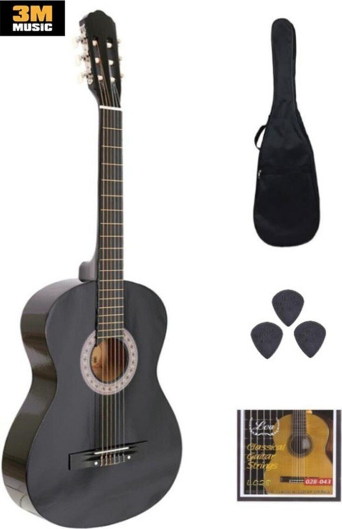 3M Klasik Gitar Seti 4/4 Tam Boy