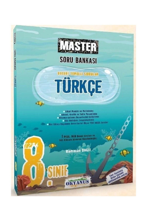 8. Sınıf Master Türkçe Soru Bankası - Okyanus Yayıncılık