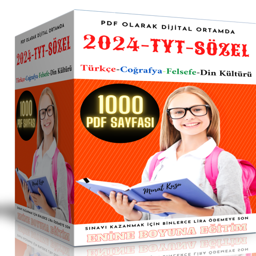 2024 Tyt Sözel Hazırlık Seti (1000 Pdf Sayfası) - Enine Boyuna Eğitim