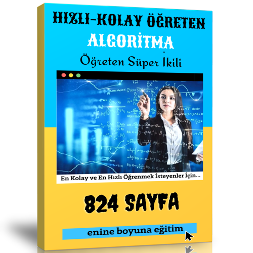 Hızlı Kolay Algoritma Öğreten Eğitim Seti - Enine Boyuna Eğitim