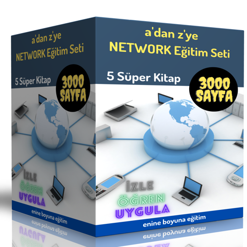 Enine Boyuna Adan Zye Network Eğitim Seti (5 Süper Kitap) - Enine Boyuna Eğitim
