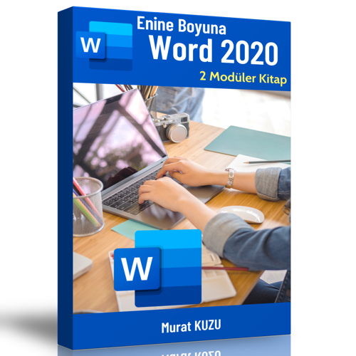 Enine Boyuna Word 2020 Modüler Kitap Seti (2 Fasikül) - Enine Boyuna Eğitim