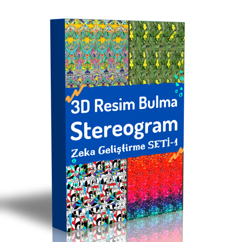 Stereogram Zeka Geliştirme Seti-1 - Enine Boyuna Eğitim