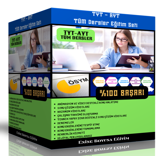 Tyt – Ayt Tüm Dersler Eğitim Seti (Dijital-Online) - Enine Boyuna Eğitim