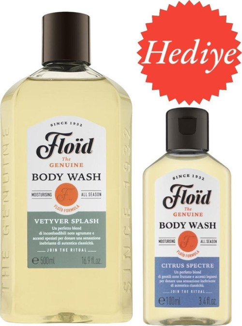 Duş Jeli - Vetyver Splash 500 Ml Hediye Citrus Spectre Duş Jeli 100 Ml