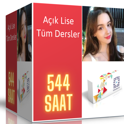 Açık Lise Tüm Dersler Görüntülü Eğitim Seti - Enine Boyuna Eğitim