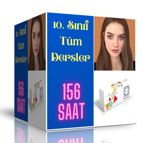 Lise 10.Sınıf Tüm Dersler Görüntülü Eğitim Seti - Enine Boyuna Eğitim