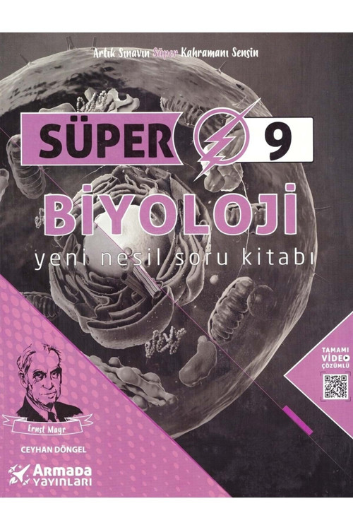 Armada 9.Sınıf Süper Biyoloji Soru Kitabı - Armada Yayınları
