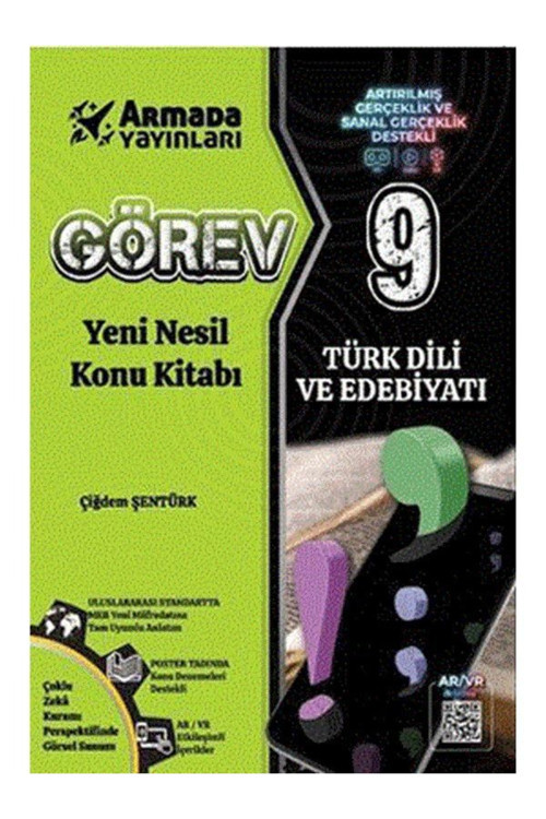 Armada Görev 9.Sınıf Türk Dili Ve Edebiyatı Yeni Nesil Konu Kitabı - Armada Yayınları