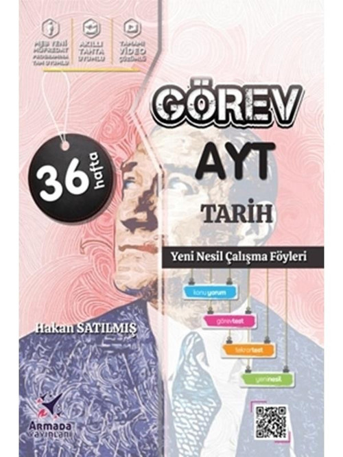 Armada Görev Yks Ayt Tarih Yeni Nesil Çalışma Föyleri (36 Hafta) - Armada Yayınları