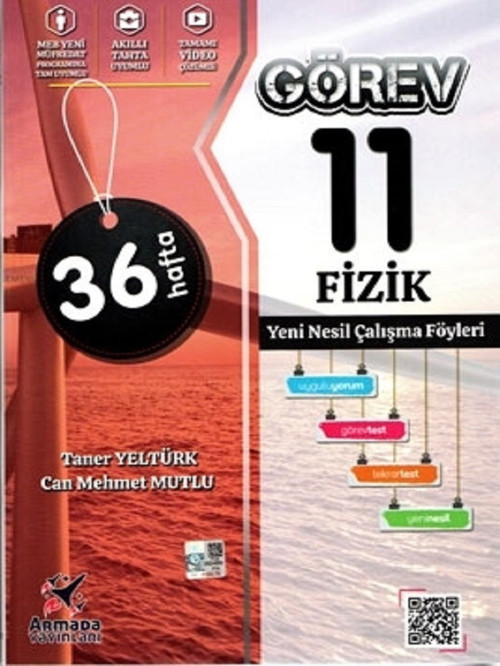 Armada Yayınları 11. Sınıf Görev Fizik Yeni Nesil Çalışma Föyleri