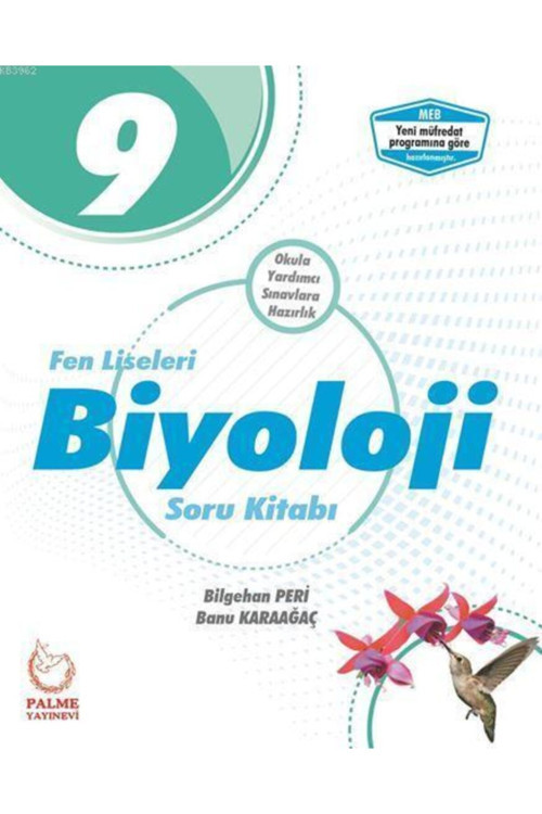 Palme - 9.Sınıf Fen Liseleri Biyoloji Soru *Yeni* 2021 - Palme Yayınları