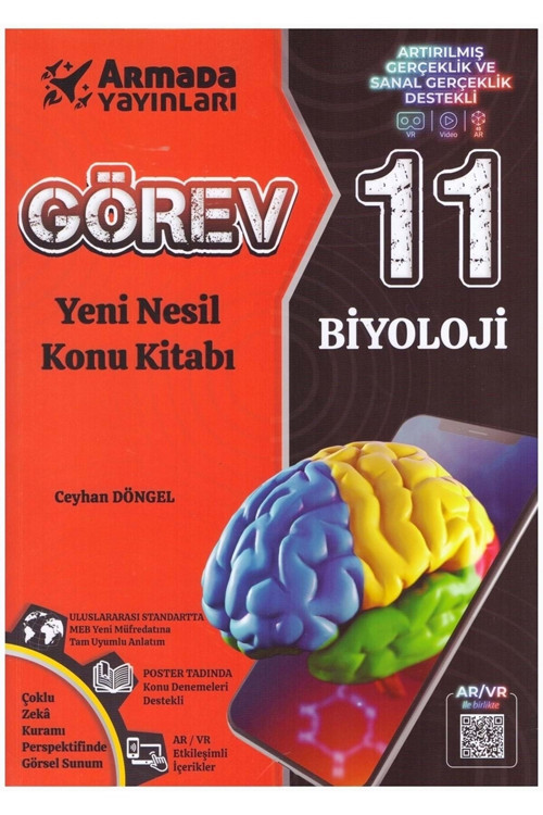 Armada 11.Sınıf Görev Biyoloji Konu Kitabı - Armada Yayınları