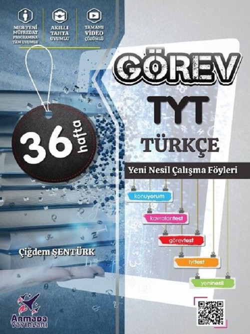 TYT Türkçe Görev Yeni Nesil Çalışma Föyleri Armada Yayınları
