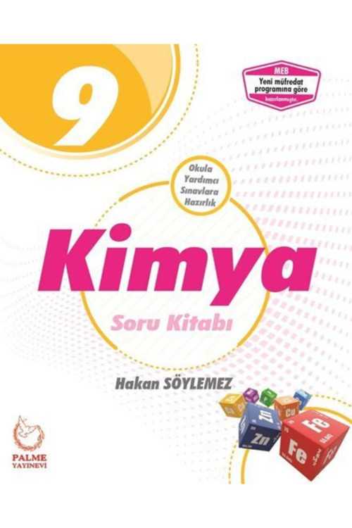 Palme Yayınevi 9. Sınıf Kimya Soru Kitabı - Palme Yayınları