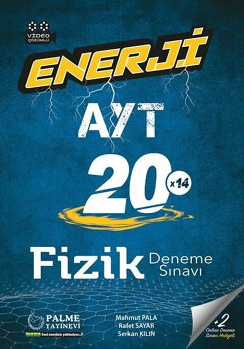 Palme Yayınevi Ayt Fizik Enerji 20 Deneme Sınavı - Palme Yayınları