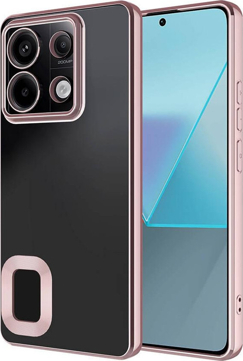 Xiaomi Redmi Note 13 Pro 4G Kılıf Köşeleri Renkli Şeffaf Kamera Korumalı Silikon Luxury Kapak