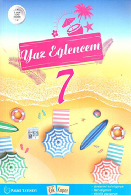 7, Sınıf Yaz Tatil Eğlencem Kitabı - Palme Yayınları