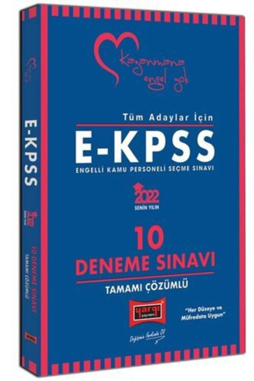 Yargı Yayınları 2022 Tüm Adaylar Için Ekpss Tamamı Çözümlü 10 Den