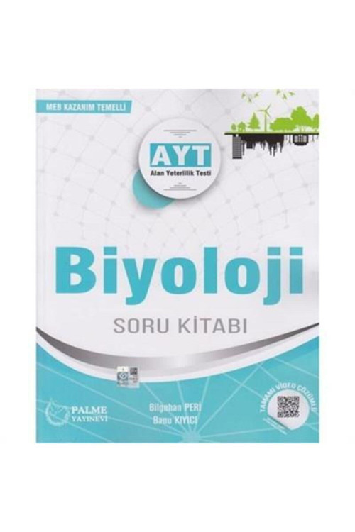 Yks Ayt Biyoloji Soru Kitabı - Palme Yayınları