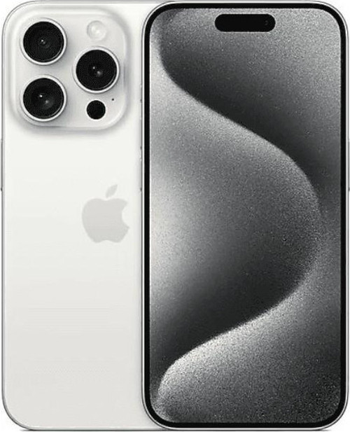 Yenilenmiş iPhone 15 Pro 128 GB Titanyum Beyaz (12 Ay Garantili) A Kalite