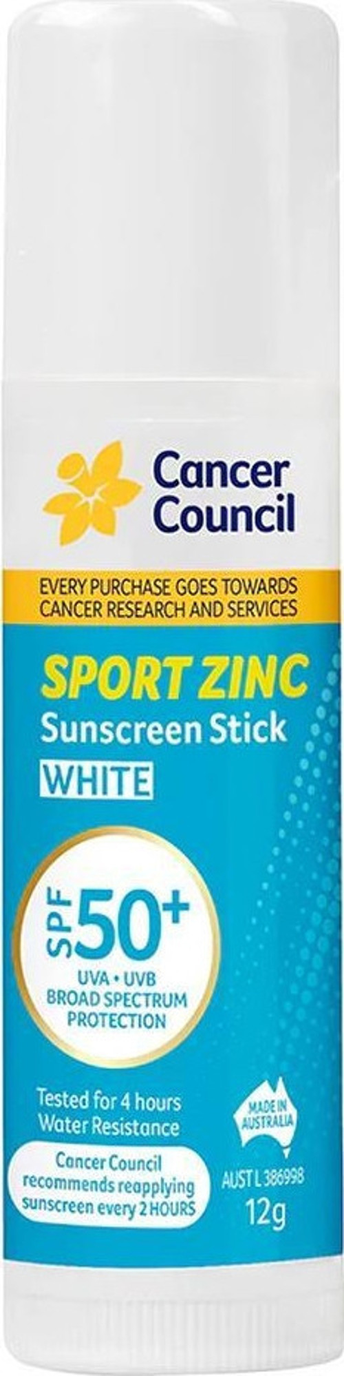 SPF50+ Sport Zinc Sunscreen Stick White Stick Güneş Kremi 12Gr