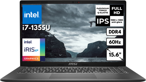 Modern 15 i7-1355U 16 GB 2 TBSSD 15.6" FHD Windows 10 Pro Notebook F13MG-098XTRBT72