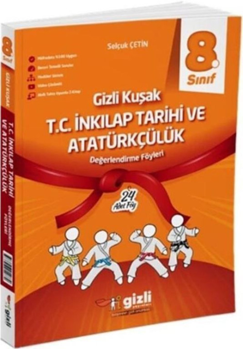 8. Sınıf T.C. İnkılap Tarihi ve Atatürkçülük Gizli Kuşak Değerlendirme Föyleri