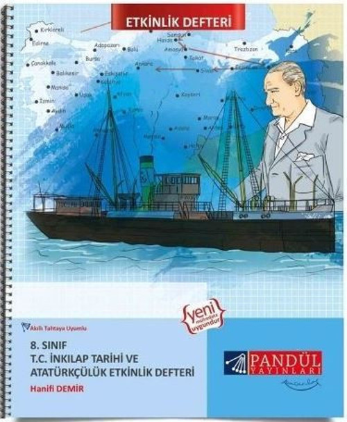 8. Sınıf T.C. İnkılap Tarihi ve Atatürkçülük Etkinlik Defteri