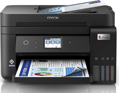 L6290 EcoTank WiFi, Eth.Dublex, Faks Yazıcı Tarayıcı,Fotokopi LCD A4