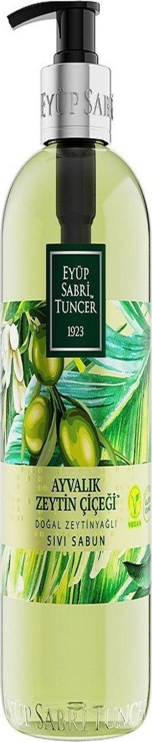 Doğal Zeytinyağlı Ayvalık Zeytin Çiçeği Doğal Zeytinyağlı Sıvı Sabun 500 ml X 3 Adet