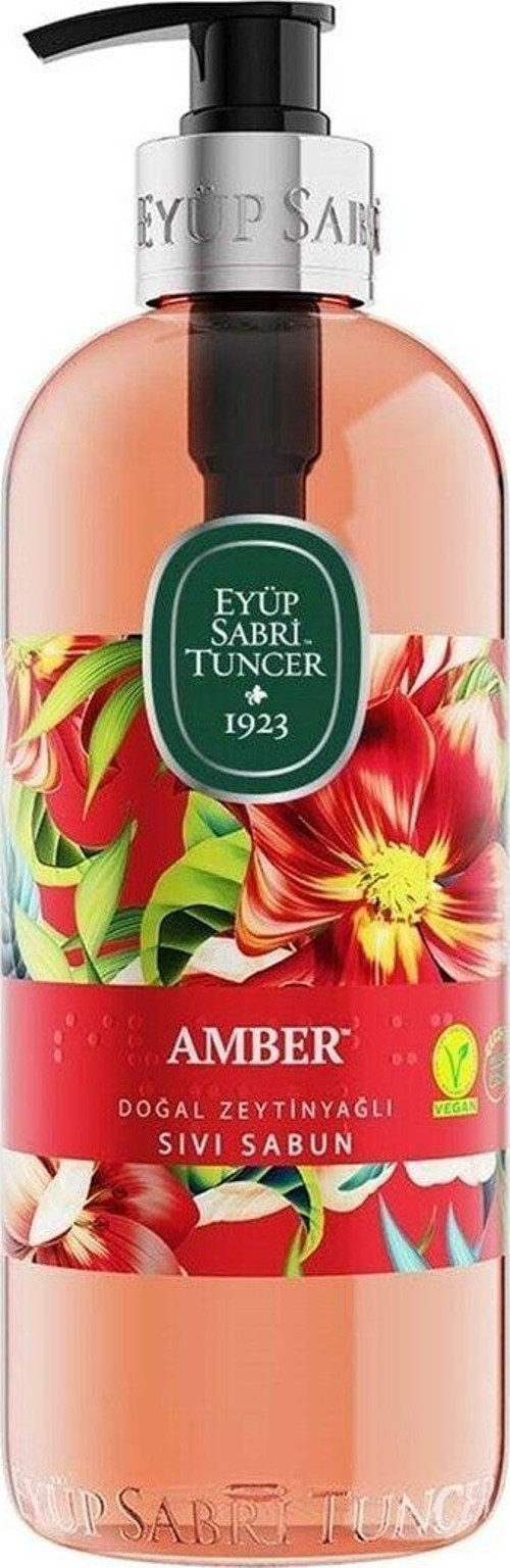 Doğal Zeytinyağlı Sıvı Sabun Amber 500 ml X 3 Adet