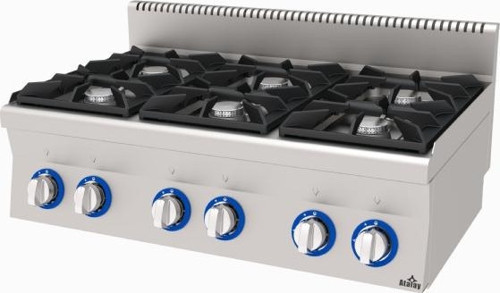 AGO-1060 Gazlı 65 kg Ocak 1000x600x300 mm