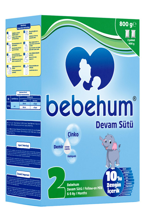 2 Numara Devam Sütü 6-9 Ay 800 gr