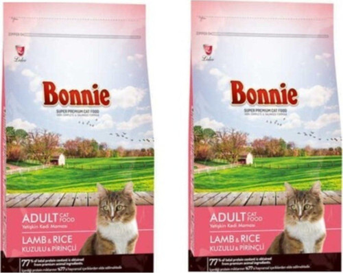 Kuzulu & Pirinçli Kedi Maması 1.5 Kg * 2 Adet