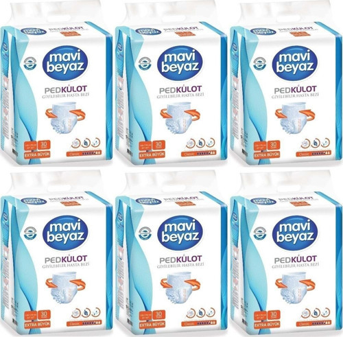 Ped Emici Külot Hasta Bezi Xl Ekstra Büyük 180 Adet